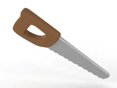 Handsaw saw 3D model