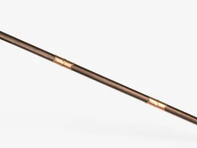 Japanese Spears Collections Brown 3D model