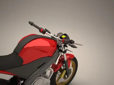 yamaha v-ixion streetfighter 3D model