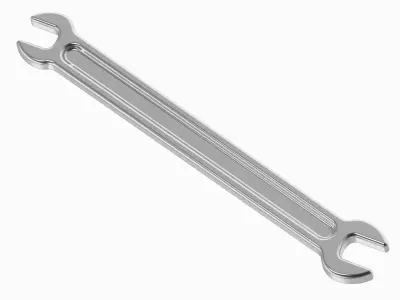 Industrial Double End Spanner 3D print model