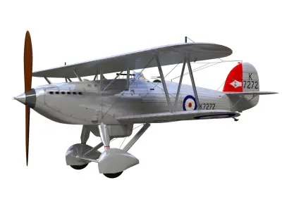 hawker fury 3D model