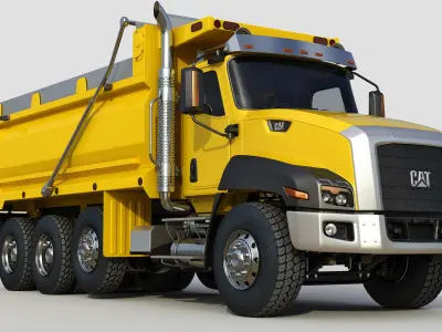 Dump Truck CT660S 3D model