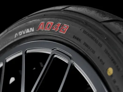 Yokohama Advan A048 After Track 3D model purchase
