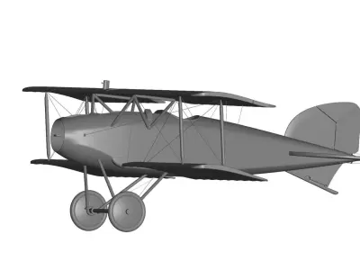 albatros d2 3D model