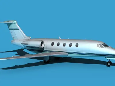 Cessna Citation 650 III V01 3D model