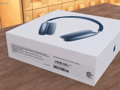 Box AirPods Max 3D model
