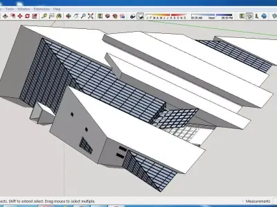 Sketchup Museum 115 Free 3D model