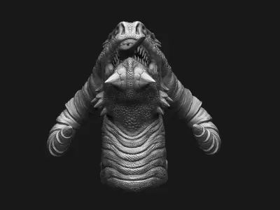 Dragon Head 2 3D model