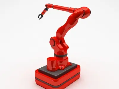 Industrial robot Worky 3D model