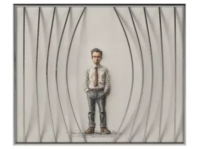 Illustrated wall art frame - Part 5 3D model