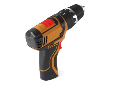 Cordless Power Drill Model 3D model