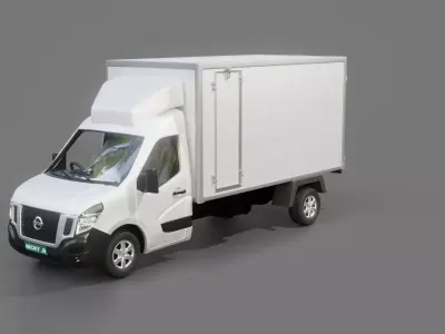 Nissan NV 400 Cargo Truck 3D model