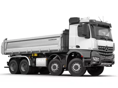 Mercedes Arocs 8X6 Tipper 3D model