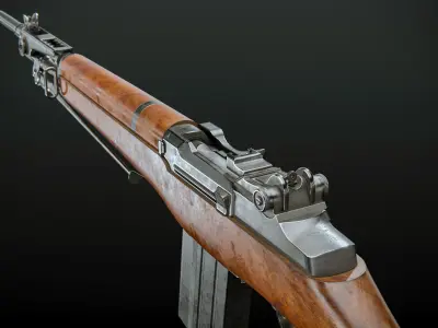 BM 59 Low-poly 3D model