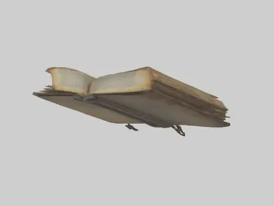 Bookoffate Model 1 Low-poly 3D model