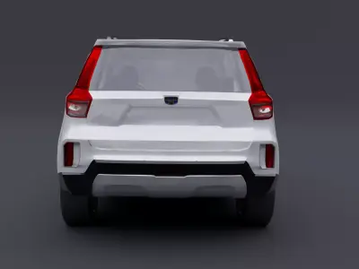 geely vision x6 3D model