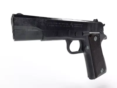 Colt m1911 3D model purchase