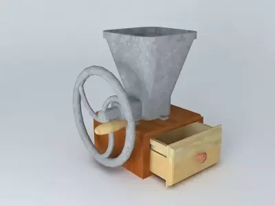 Hand Coffee Grinder Free 3D model