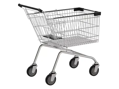 Shopping Trolley Euro 150L 3D model