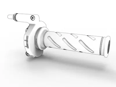 Domino Quick Action Throttle 3D model
