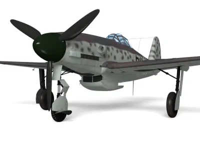 Messerschmitt Me 309 V4 3D model