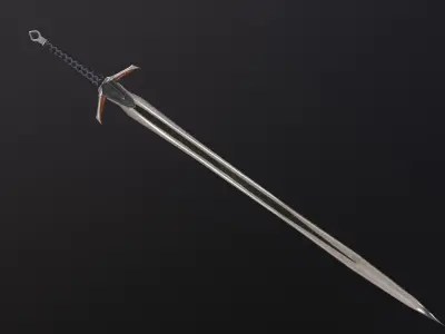 Swords Pack Low-poly 3D model purchase
