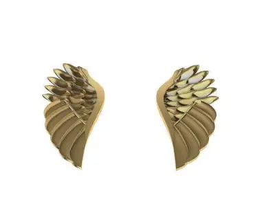 040 - Wing Pendant Paired 3D print model