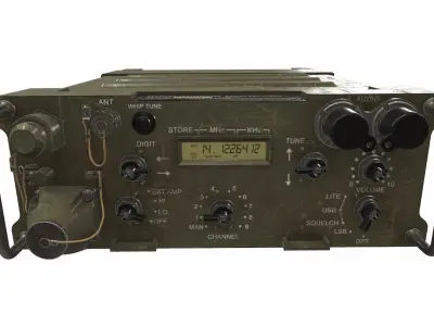 Radio military AN PRC-1099A 3D model