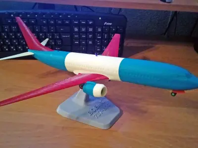 121211 Model kit Boeing 737-800 no Winglet Down 3D print model