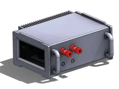 12V power supply Free 3D model