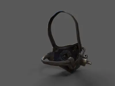  Steampunk  mask Low-poly 3D model