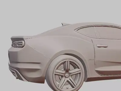 Chevrolet Camaro Amarelo 3D Printable  3D print model