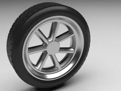 Car Tire 3D model by erikyavrumyan from CGTrader