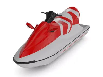 Jet Ski 3D model PBR