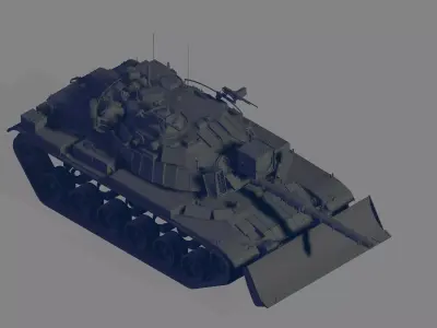 Magach 6M 3D model