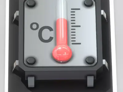 Temperature-Sensor-1-Module  3D model