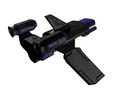 Space drone Free low-poly 3D model