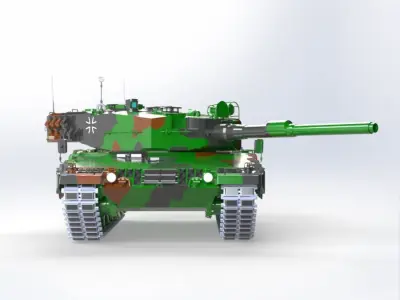 Leopard 2 A0 Free 3D print model