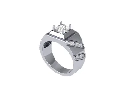 Wedding Ring  3D print model 352