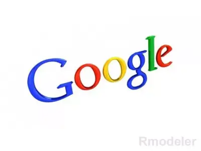 Google 3d Logo 3D model