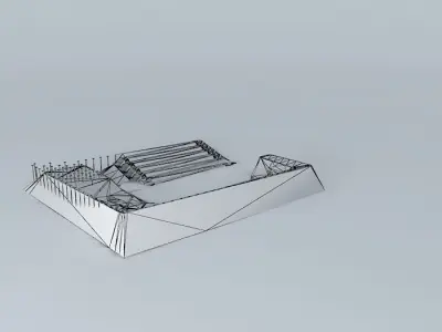 N SCALE LAND MASS 3D model