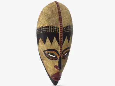  African Nigeria Mask 2 
