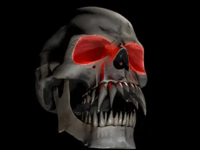 Demon Skull  3D model