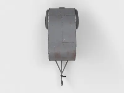 teardrop trailer 3D model