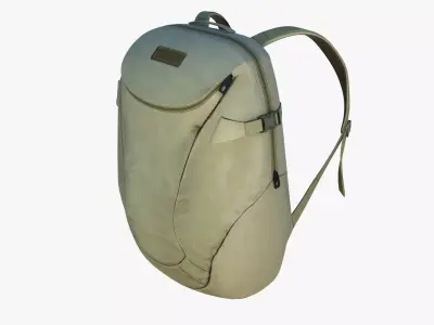 Backpack  Max obj fbx Low-poly 3D model
