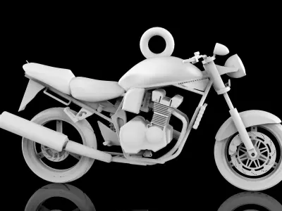 Suzuki  1200 Bandit Pendant  3D print model
