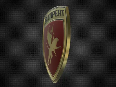 gumpert logo 3D model