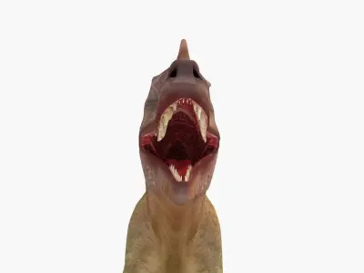T-rex dinosaur Free low-poly 3D model