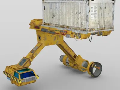 StarTug - Wavefront obj format 3D model