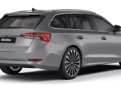 Skoda Octavia Combi 2020 3D model